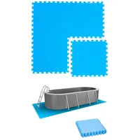 Eyepower Poolunterlage - 4 EVA Matten 50x50 - Unterlegmatten