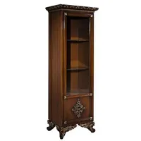 Casa Padrino Luxus Barock Vitrine Braun / Gold -