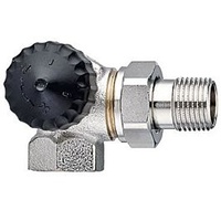 HEIMEIER Thermostat-Ventilunterteil 2341-01.000 DN 10, Winkeleck, Rotguss, links, geringer