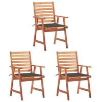 VidaXL Gartenstuhl 60,1 x 69,5 x 33,6 cm braun