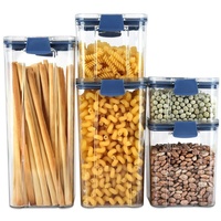 Schramm Schramm® 5 Stück Vorratsdosen Frischhaltedosen BPA frei Set