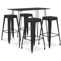 VidaXL Bar-Set 5-tlg. 0 x 0 x 0 schwarz