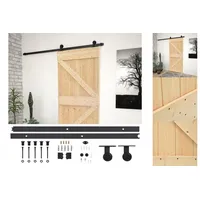 VidaXL Schiebetür mit Beschlag links 80 x 210 cm