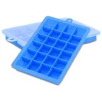 Intirilife 2x Eiswürfelformen in BLAU - 2er Set à