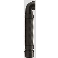 Eisenberg Sanit WC-Anschlussrohr 58938000000 flexibel, schwarz, DN 90/100