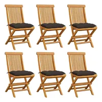 VidaXL Gartenstuhl 51,9 x 114,1 x 21 cm braun