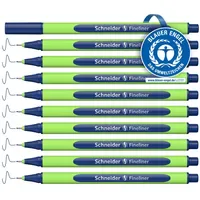 Schneider Line-Up Fineliner (Strichstärke 0,4 mm, aus biobasiertem Kunststoff,