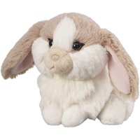 Bauer Spielwaren Plüschtier Super Soft Hase (lila/beige, 15cm)