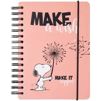 ERIK A5 Bullet Snoopy Notizbuch mit liniertem Einband