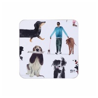 Maxwell & Williams Getränkeuntersetzer Untersetzer-Set Best Furry Friends 4-tlg.,