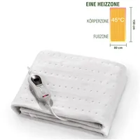 Grafner Wärmeunterbett Polyester 150 x 80 cm elektro Heizdecke