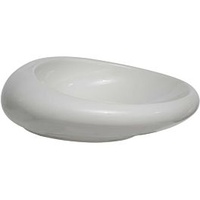 Vitra Istanbul Aufsatzschale 4280B403-0016 weiß VC, 60x54,5cm, ohne Hahnlochbank/ohne