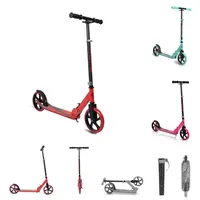 Byox Kinderroller Storm, Höhe einstellbar, zusammenklappbar, PU Räder, ABEC-5