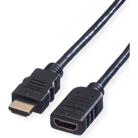 Value HDMI High Speed Verlängerungskabel, mit Ethernet, Stecker-Buchse 2,0m