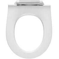 Pressalit Projecta Solid Pro WC-Sitz 1001011-DG4925 weiß polygiene, ohne
