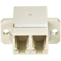 Renkforce RF-5508822 LWL-Adapter LC-Buchse LC-Buchse Duplex Beige
