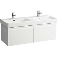 Laufen Pro S Waschtischunterbau H4835640964631, 116x45x39,5cm, 2 Schubladen/Innenschubladen, weiß
