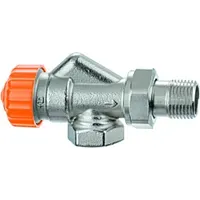HEIMEIER Thermostat-Ventilunterteil Eclipse, Axialform, verkürzt, DN 10