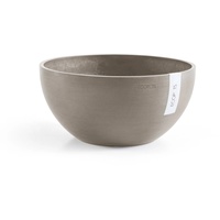Ecopots Pflanztopf Brussels Braungrau 25 cm x 12 cm