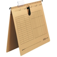 Herlitz Hängehefter mit kaufm. Heftung UniReg/10843381 braun Inh.25