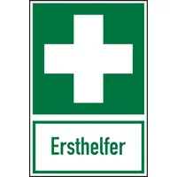 Wagner-sicherheit Rettungszeichen Kombischild Ersthelfer ASR A1.3 20 x 30