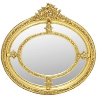 Casa Padrino Barock Spiegel Gold - Ovaler Antik Stil