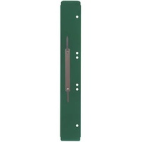 Q-Connect Heftstreifen PP 45x310mm 25 stück grün Metalldeckleiste