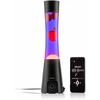 InnovaGoods Lavalampe mit Lautsprecher Maglamp, Dunkelviolett