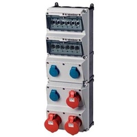 Mennekes Steckdosen-Kombination 950008 2 St. Braun