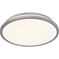 LEDVANCE LED-Deckenleuchte Orbis Dublin Silber Ø 29,5 cm