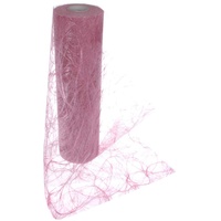 Deko AS GmbH Sizoweb Tischband Altrosa 30 cm Rolle