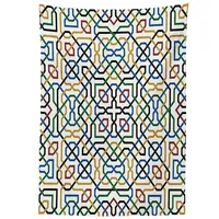 ABAKUHAUS Ethnisch Tischdecke, Marrakesch Motiv, Pflegeleicht Waschbar Schmutzabweisend und