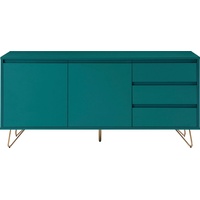 SalesFever Sideboard 150 x 70 x 40 cm blau