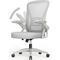 Naspaluro Bürostuhl Ergonomischer Sitz Sessel mit 90° klappbarer Armlehne