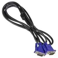 Akyga Anschlusskabel 5m Schwarz AK-AV-14 VGA-Kabel