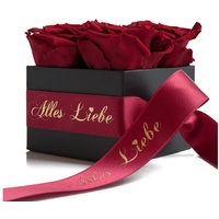 ROSEMARIE SCHULZ Heidelberg Kunstblumenstrauß Alles Liebe Rosenbox Infinity Rosen