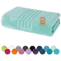 LAVEA Bali Saunatuch 80 x 220 cm grün