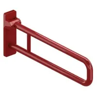 Hewi 801 Stützklappgriff Wandstützgriff 700 mm rubinrot