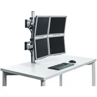 Novus TSS Quattro Monitor-Halterung Silber