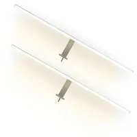 Kalb Material Für Möbel LED Kleiderschrankleuchte Aufbauleuchte Schrankbeleuchtung 600mm,
