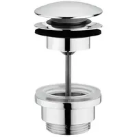 Herzbach Ablaufventil 11.452300.1.01 1 1/4", mit Push-Druckverschluss, chrom
