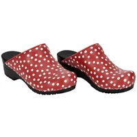 Sanita Original-Fenja Open Clog Red Gr.38 | Rot 38