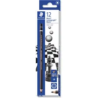 Staedtler 100B-2B Mars Lumograph Bleistift Premium Qualität Härtegrad 2B,