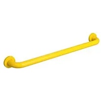 Hewi 477 Badetuchhalter 477.30.10018 570mm, senfgelb, Rosetten Ø 60mm
