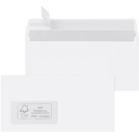 MAILmedia Briefumschlag, Briefhülle DL 500ST 100g weiß VE=500 Stück