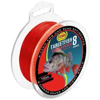 WFT TF8 Barsch red 150m - Barschschnur zum Spinnfischen,