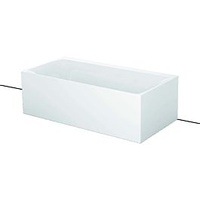 Bette BetteLux Silhouette Badewanne 3461-440CWVVS 180x90x45cm, mit Schürze, snow