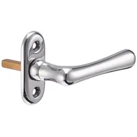 Grundmann Fenstergriff Elegant 504H sichtbar geschraubt, 7x35, Alu poliert