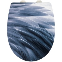 Wenko WC-Sitz »Relief«, Breite: 365 mm, oval, Thermoplast -