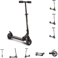 Byox Kinderroller Rendevous, Höhe einstellbar, klappbar, PU-Räder, ABEC-7 schwarz
